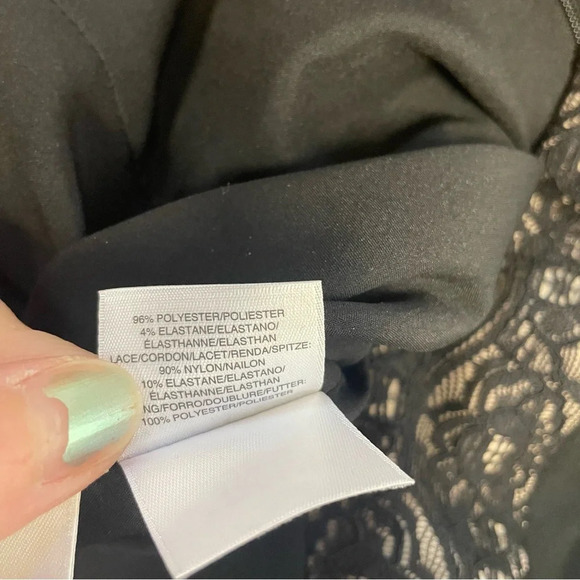 Jones New York sheath dress lace panels women’s size 8 business casual - Picture 8 of 9